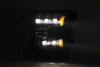AlphaRex 15-17 Ford F150 / 17-20 F150 Raptor NOVA-Series LED Projector Headlights Mid-Night Black