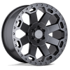 Black Rhino: WARLORD, BRWAR 17X9 8X170 M-GNMTL 12MM