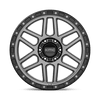 KMC: KM544 MESA, KM544 17X8.5 6X5.5 S-BLK GTCC 00MM