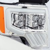 AlphaRex 09-14 Ford F150 NOVA-Series LED Projector Headlights, Chrome
