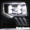 AlphaRex 09-14 Ford F150 NOVA-Series LED Projector Headlights, Jet Black