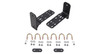 Rhino-Rack Batwing Tubular Rack Bracket Kit (31103)