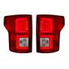 Recon Ford F150 18-20 OLED Tail Lights in Red