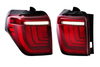 Morimoto XB Tail Lights (Gen II) for  2010-2023 Toyota 4Runner (Red)
