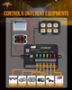 Auxbeam 6 Switch Multifunction RGB Switch Panel with Bluetooth Control (AR-800)