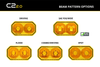 Diode Dynamics Yellow Lens (Single) for C2 2.0 Pods (Spot)