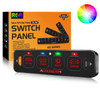 Auxbeam 4 Gang RGB Slim Switch Panel