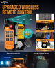 Auxbeam 6 Gang RGB Slim Switch Panel with Bluetooth Control & Wireless Remote (AS-600)