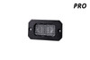 Diode Dynamics Stage Series 2" LED Pod Pro White Flood Flush Amber Backlight (Single)