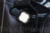 Diode Dynamics Stage Series 1" LED Pod Sport White Flood Standard Amber Backlight (Single)