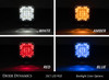 Diode Dynamics Stage Series 1" LED Pod Pro White Spot Standard Amber Backlight