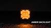 Diode Dynamics Stage Series 1" LED Pod Pro Yellow Spot Standard Amber Backlight