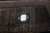 Diode Dynamics Stage Series 1" LED Pod Sport White Flood Flush White Backlight