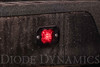 Diode Dynamics Stage Series 1" LED Pod Sport White Flood Flush Blue Backlight