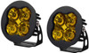 Diode Dynamics Stage Series 3" Pro Yellow Spot Round (Pair)