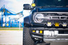 LP4 Linkable Bumper Kit w/6x Baja Designs LP4 Pro for 2021+ Ford Bronco (HD Modular Bumper)