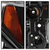 Spyder 2015-2017 Ford F-150 LED Light Bar Projector Headlights (Black)