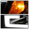 Spyder 2015-2017 Ford F-150 LED Light Bar Projector Headlights (Chrome)