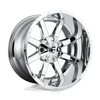 Fuel 1PC: D536 MAVERICK, D536 20X8.25 8X210 CHR-PLATED -195MM