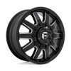 Fuel 1PC: D538 MAVERICK, D538 20X8.25 8X170 MT-BLK-MIL 122MM