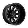 Fuel 1PC: D538 MAVERICK, D538 24X8.25 8X200 MT-BLK-MIL -201MM