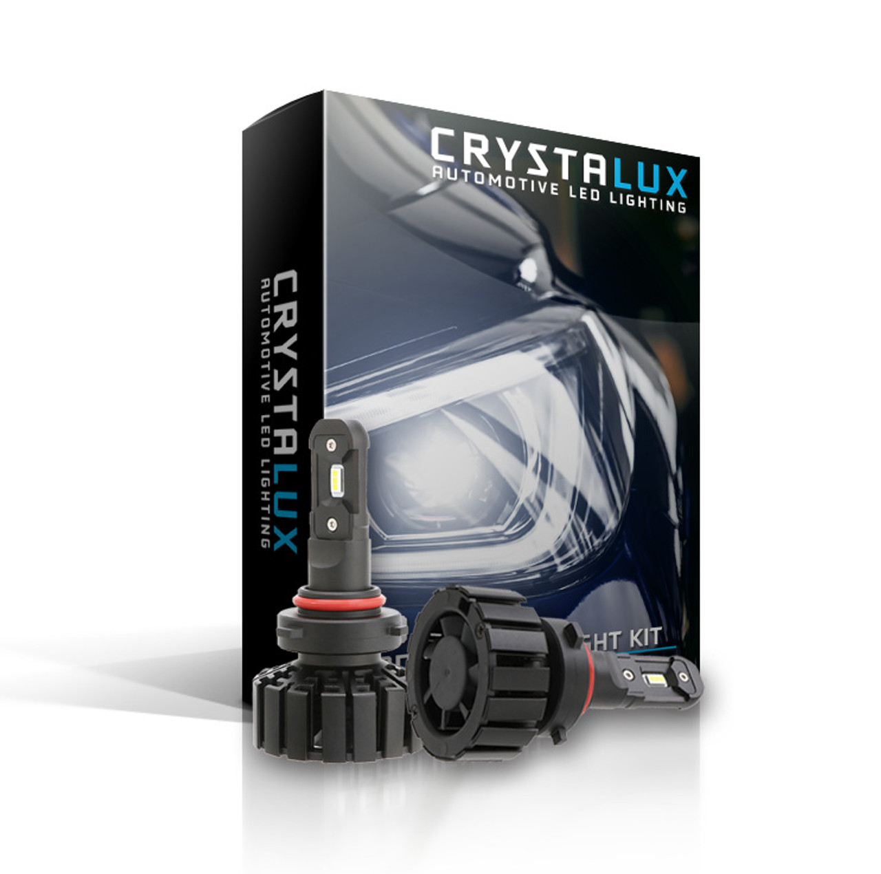 CrystaLux LED Fog Light Bulbs (H10) for Jeep Wrangler (2007-2009) -  