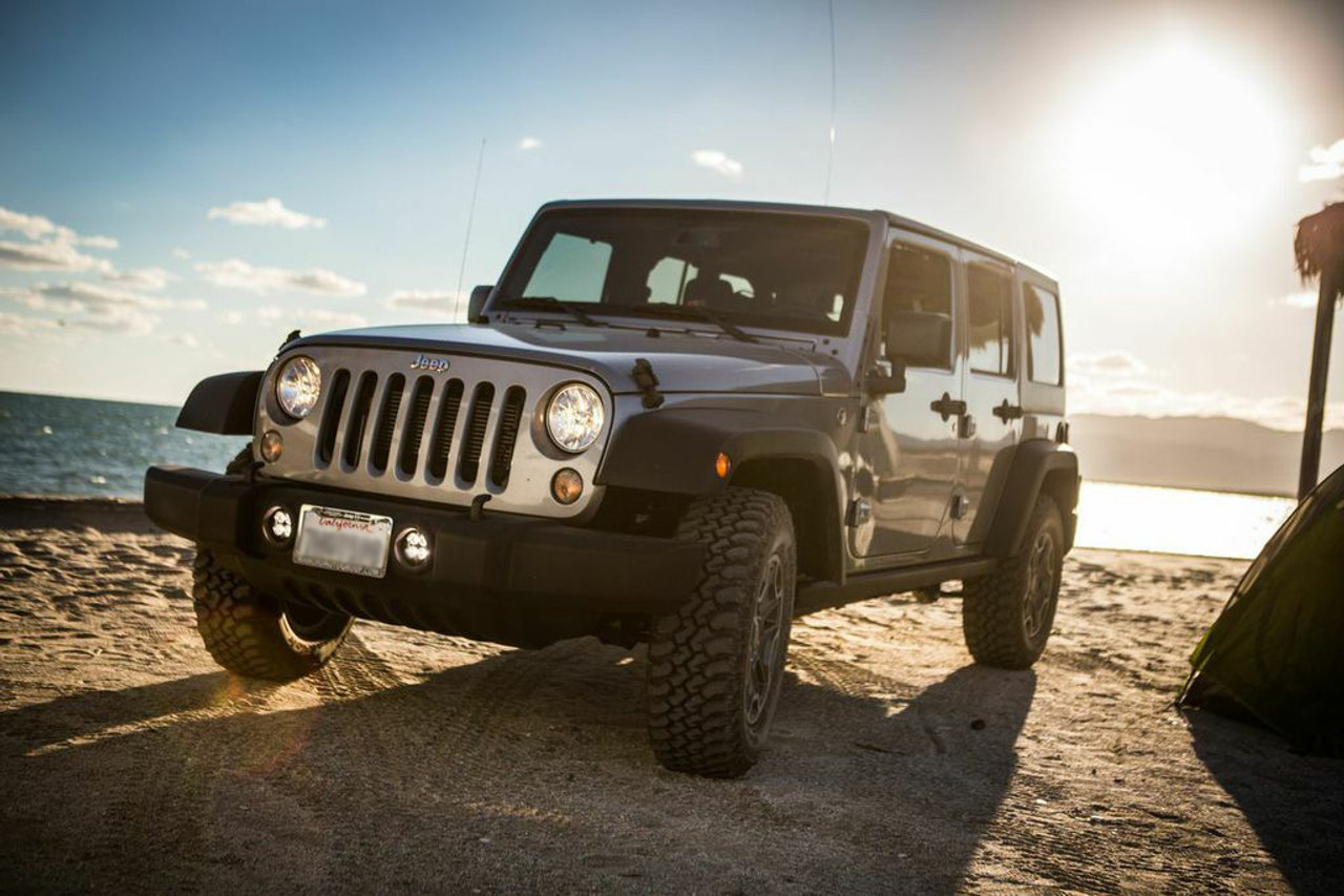 Baja Designs Jeep JK Fog Pocket Kit, Squadron-R Pro - 4x4TruckLEDs.com