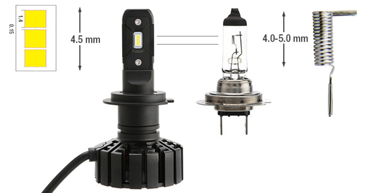 CrystaLux G11 Series LED Headlight/Fog Light Conversion Kit ...