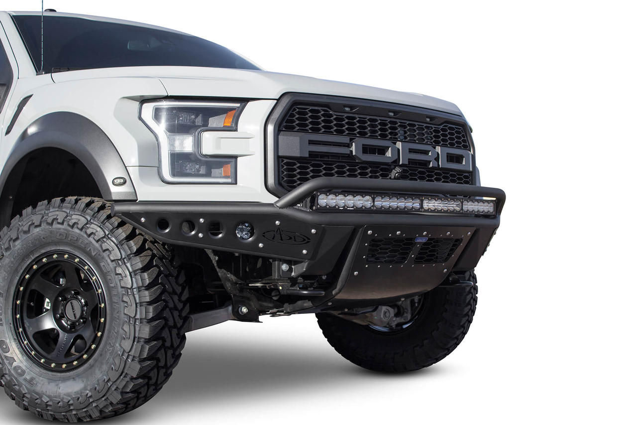 Addictive Desert Designs 2017-2020 Ford Raptor Stealth R Front Bumper ...
