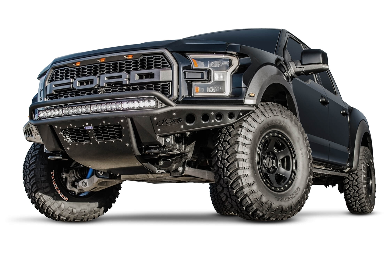 Addictive Desert Designs 2017-2020 Ford Raptor Stealth R Front Bumper ...