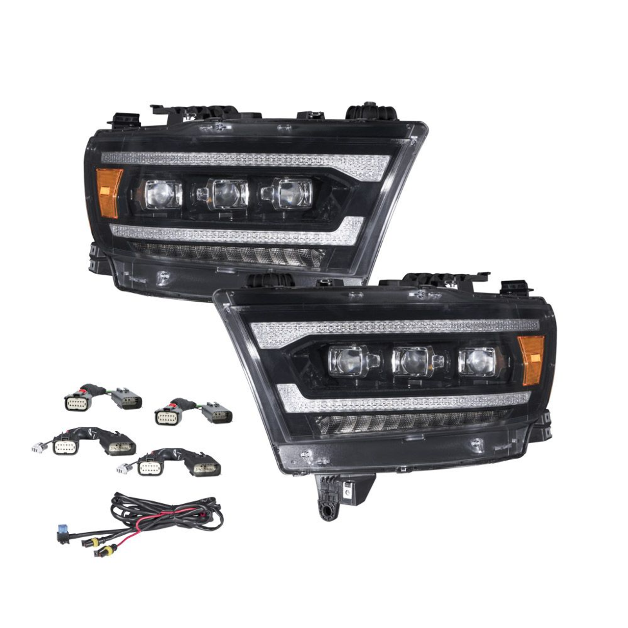 Form Lighting Sequential LED Projector Headlights for 2019-2023