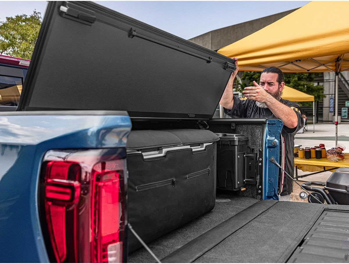 RealTruck BAKFlip MX4 Hard Folding Tonneau Cover (448426
