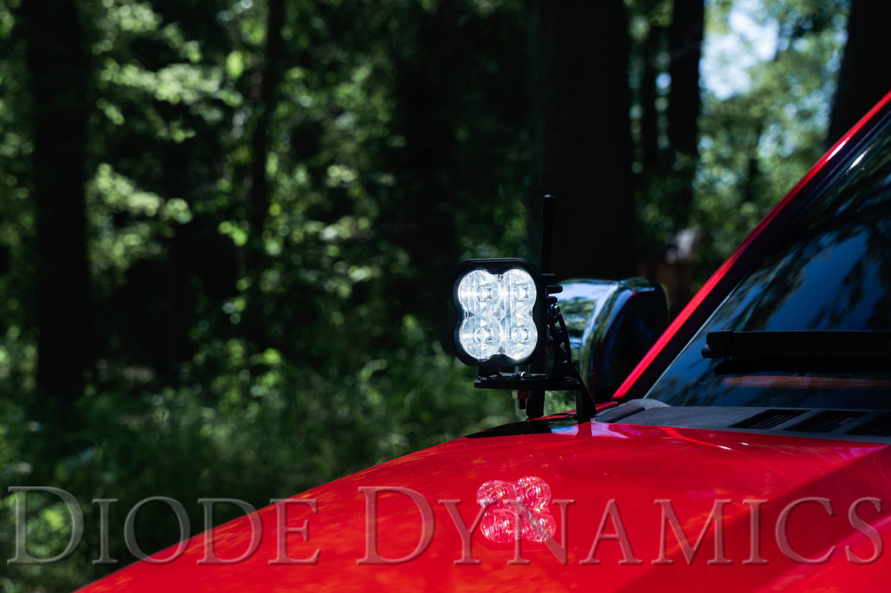 Diode Dynamics SS3 LED Ditch Light Kit for 15-20 Ford F-150/Raptor Sport  White Driving