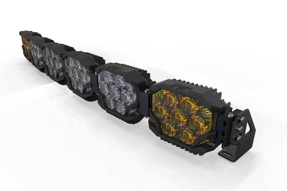 United Pacific 36612 8 3/4 High Power Single Row LED Light Bar – CREE LEDs, Spot/Flood Combo