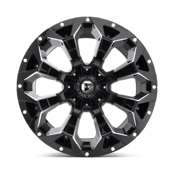 Fuel 1PC: D576 ASSAULT, D576 17X9 6X135/5.5 GL-BLK-MIL 02MM