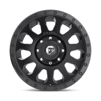 Fuel 1PC: D579 VECTOR, D579 17X9 6X5.5 MT-BLK -12MM