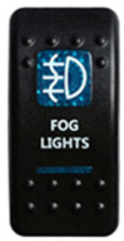 Fog Lights Rocker Switch (Blue)