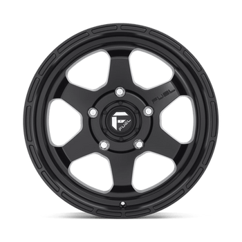 Fuel 1PC: D664 SHOK, D664 17X9 6X5.5 MT-BLK 20MM