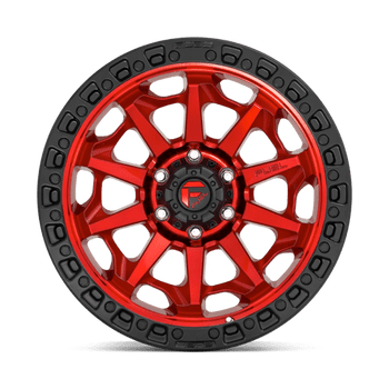 Fuel 1PC: D695 COVERT, D695 20X9 6X135 GL-RED-BBR 01MM