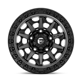 Fuel 1PC: D716 COVERT, D716 20X9 8X180 MT-GNMTL-BBR 1MM