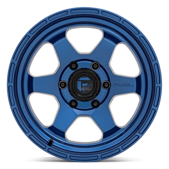 Fuel 1PC: D739 SHOK, D739 17X9 5X5.0 DRK-BLUE -12MM