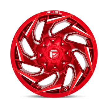 Fuel 1PC: D754 REACTION, D754 18X9 6X135/5.5 GL-RED-MIL 01MM