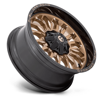 Fuel 1PC: D797 ARC, D797 20X10 8X6.5 BRNZ BLK-LP -18MM