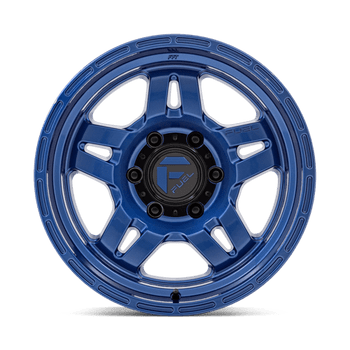 Fuel 1PC: D802 OXIDE, D802 17X8.5 6X5.5 DRK-BLUE -10MM