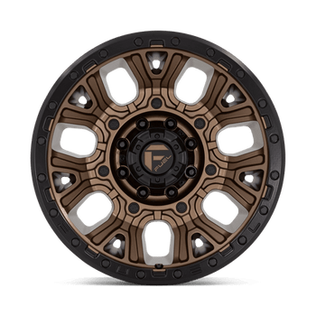 Fuel 1PC: D826 TRACTION, D826 20X10 8X6.5 M-BRZ BLK-RG -18MM