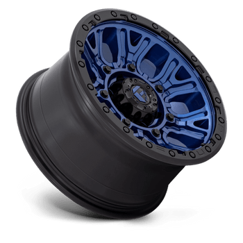 Fuel 1PC: D827 TRACTION, D827 17X9 6X5.5 DK-BLUE BLK-RG 1MM