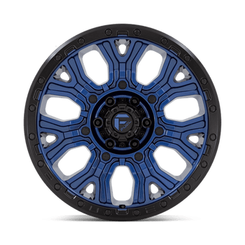 Fuel 1PC: D827 TRACTION, D827 20X9 6X5.5 DK-BLUE BLK-RG 1MM