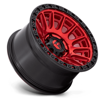 Fuel 1PC: D834 CYCLE, D834 20X9 5X5.0 C-RED-BLK-RG 1MM