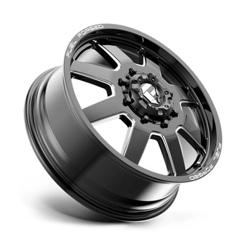 Fuel Mono D09 20X8.25 8X200 MT-BLK-MIL 105MM