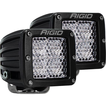 Rigid Industries D-Series Pro, Flood Diffused (Surface Mount) Pair